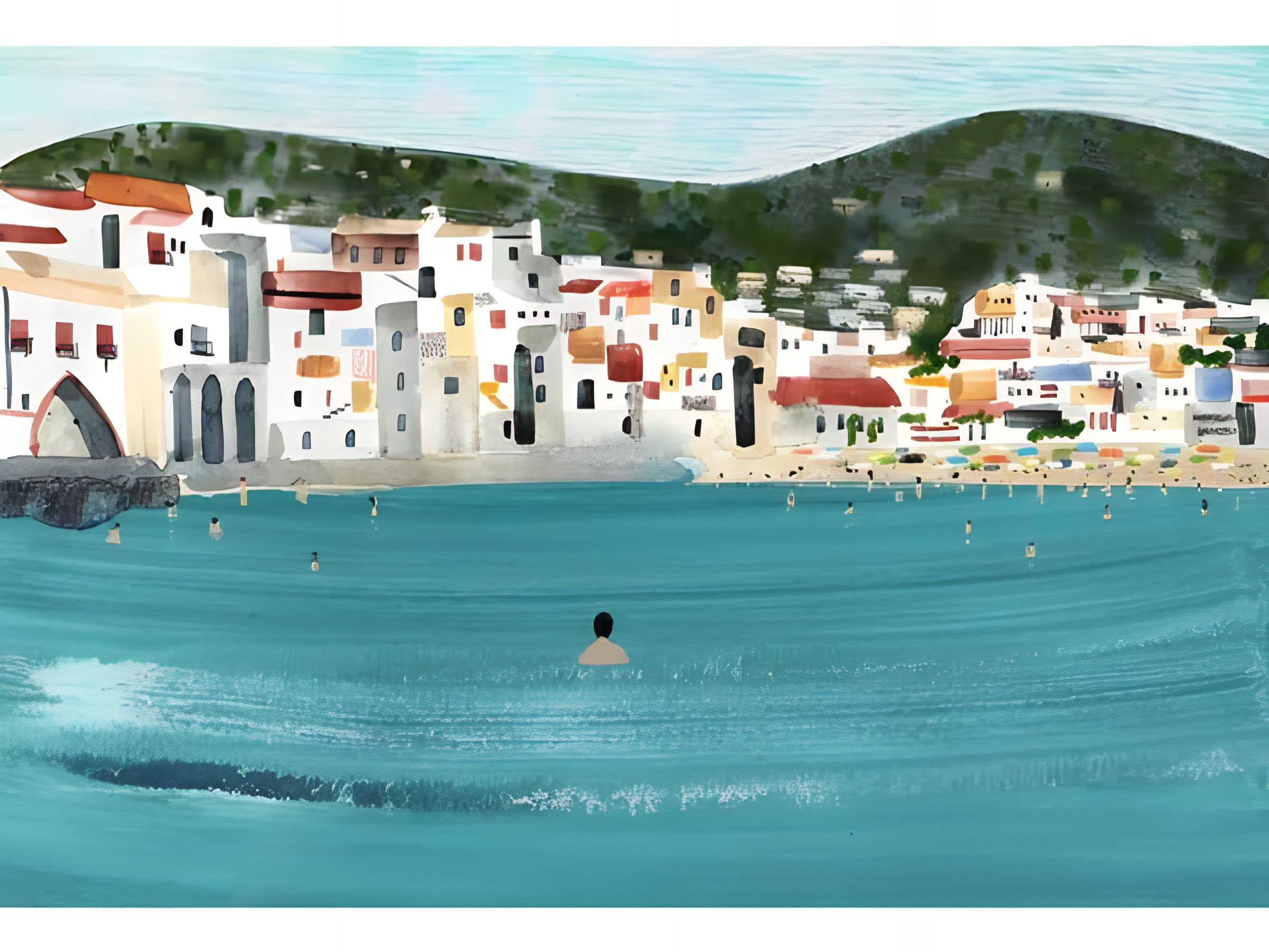 Marc Martin插画里的孤独